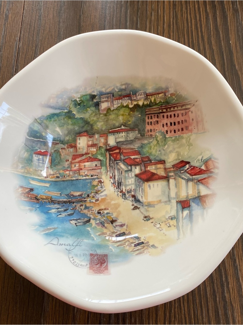 Effetti Home Handmade 8 1/2” Italian Port City Bowl